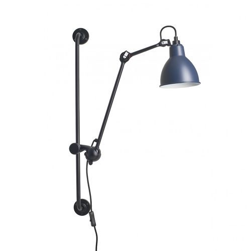 Lampe Gras N210 Round Wandlamp - Blauw