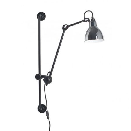 Lampe Gras N210 Round Wandlamp - Chroom