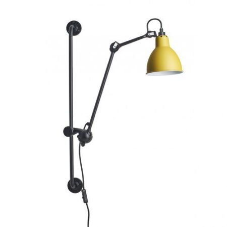 Lampe Gras N210 Round Wandlamp - Geel