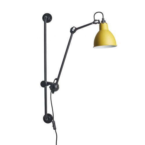 Lampe Gras N210 Round Wandlamp - Geel