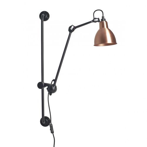 Lampe Gras N210 Round Wandlamp - Koper