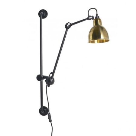 Lampe Gras N210 Round Wandlamp - Messing