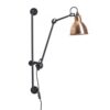 Lampe Gras N210 Round Wandlamp - Rauw koper/wit