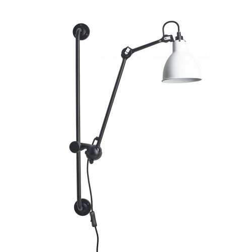 Lampe Gras N210 Round Wandlamp - Wit