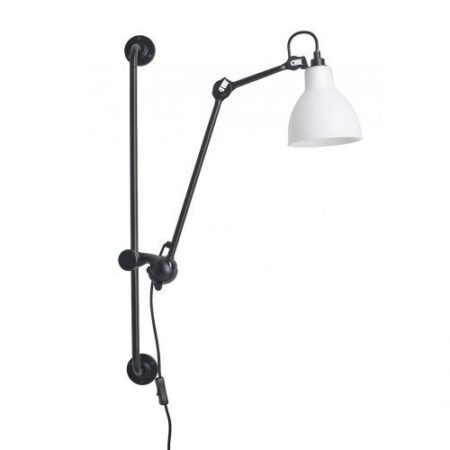 Lampe Gras N210 Round Wandlamp - Wit glas