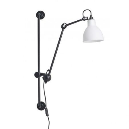 Lampe Gras N210 Round Wandlamp - Wit kunststof