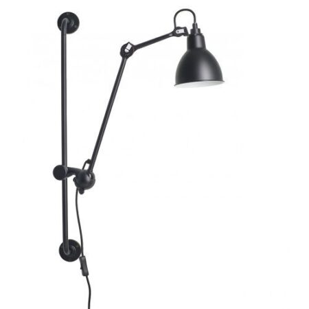 Lampe Gras N210 Round Wandlamp - Zwart