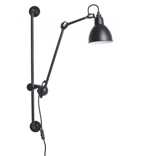 Lampe Gras N210 Round Wandlamp - Zwart