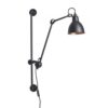 Lampe Gras N210 Round Wandlamp - Zwart/koper