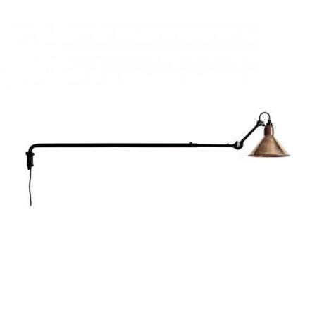 Lampe Gras N213 Conic Wandlamp - Rauw koper