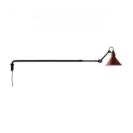 Lampe Gras N213 Conic Wandlamp - Rood