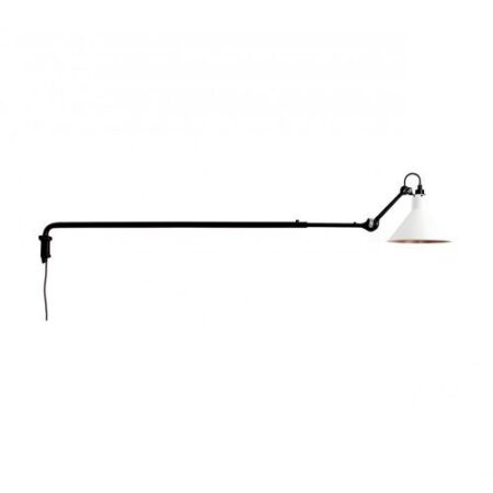 Lampe Gras N213 Conic Wandlamp - Wit/koper