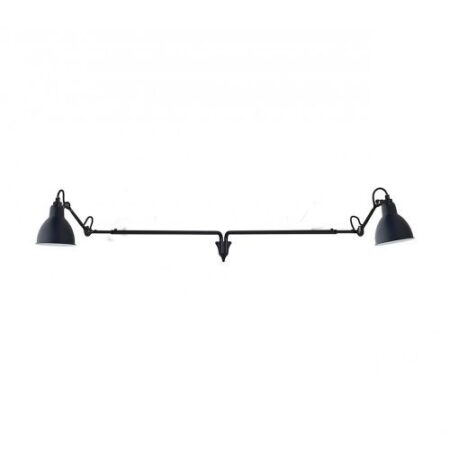 Lampe Gras N213 Double Round Wandlamp - Blauw