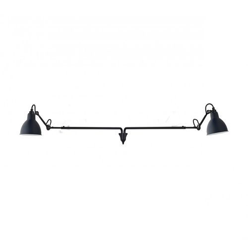 Lampe Gras N213 Double Round Wandlamp - Blauw