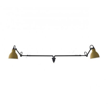 Lampe Gras N213 Double Round Wandlamp - Geel