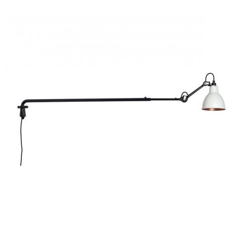 Lampe Gras N213 Round Wandlamp - Wit/koper