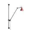Lampe Gras N214 Round Wandlamp - Rood