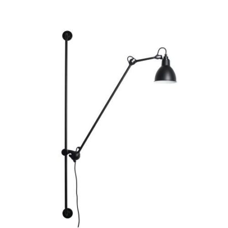 Lampe Gras N214 Round Wandlamp - Zwart