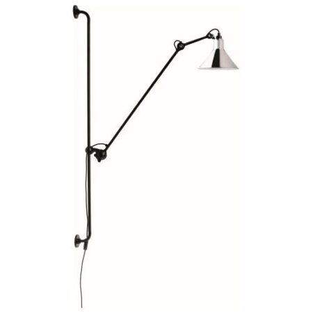 Lampe Gras N214 Wandlamp - Chroom