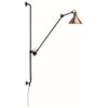 Lampe Gras N214 Wandlamp - Koper