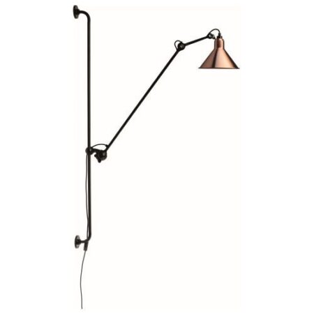 Lampe Gras N214 Wandlamp - Koper
