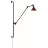 Lampe Gras N214 Wandlamp - Rood