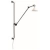 Lampe Gras N214 Wandlamp - Wit - Koper