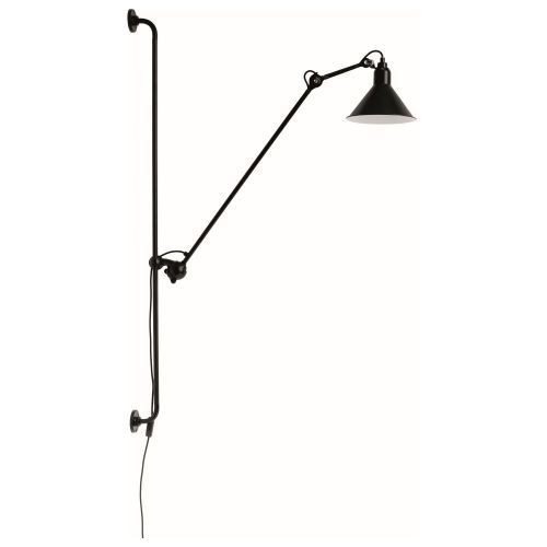 Lampe Gras N214 Wandlamp - Zwart