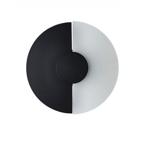 Midnight 325 Solid Wandlamp - Zwart