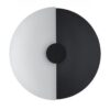 Midnight 505 Solid Wandlamp - Zwart