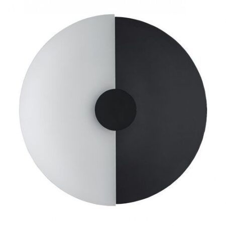 Midnight 505 Solid Wandlamp - Zwart