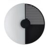 Midnight 505 Stripes Wandlamp - Zwart