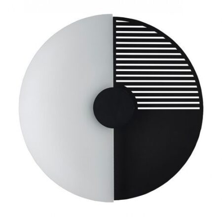 Midnight 505 Stripes Wandlamp - Zwart