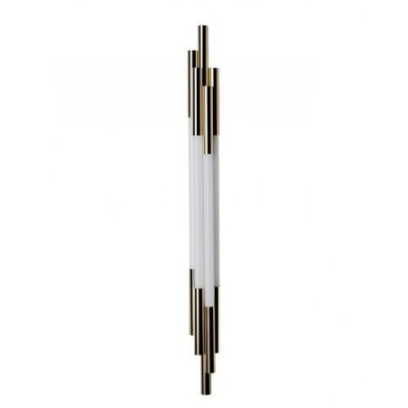 Org Wandlamp - 1050 mm - Goud/wit
