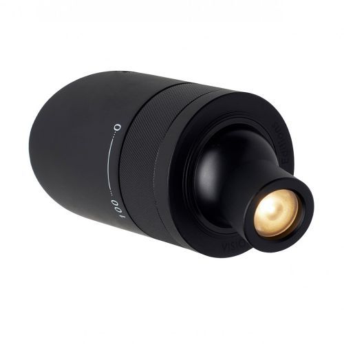 Vision 20-20 SW Wandlamp - Zwart- met schakelaar