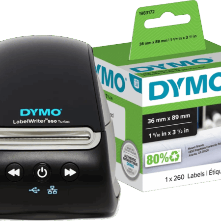 DYMO LabelWriter 550 Turbo + 1 extra label