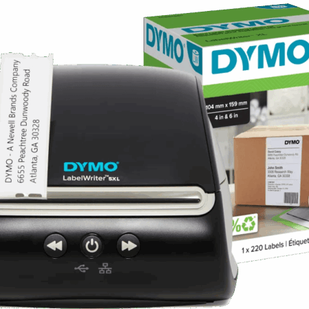 DYMO LabelWriter 5XL + 1 extra label