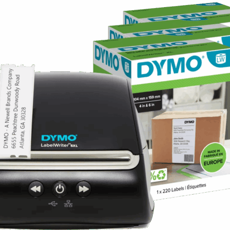 DYMO LabelWriter 5XL + 3 extra labels