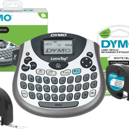 DYMO LetraTag LT-100T Labelprinter Qwerty + 1 extra label