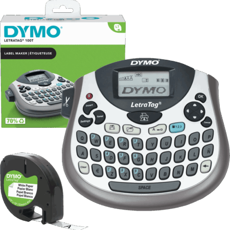 DYMO LetraTag LT-100T Labelprinter Qwerty + tape