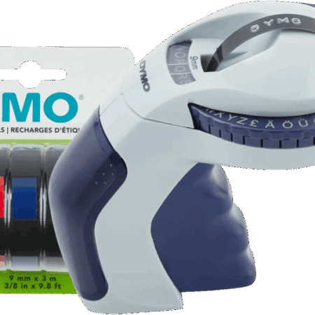 DYMO Omega Lettertang + 1 extra label