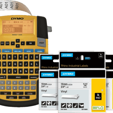 DYMO Rhino 4200 Labelprinter Qwerty + 3 extra labels