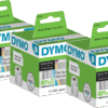 DYMO Verwijderbaar Etiket 32x57mm 1000 stuks 3-pack