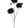 Dahlia spray Capitolburgundy 89cm
