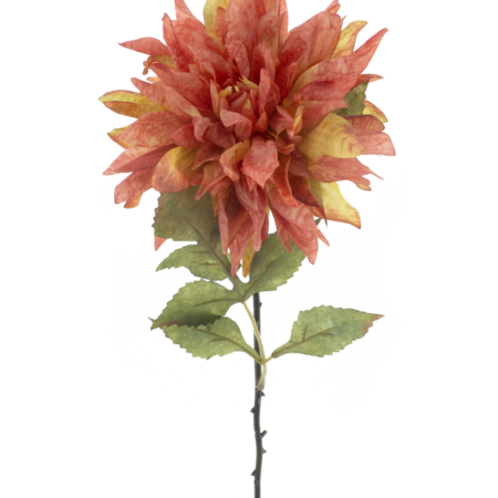 Dahlia spray Davin orange 66cm
