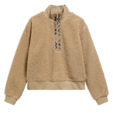 Dames Fleece Fawne Warm Trench | Barbour