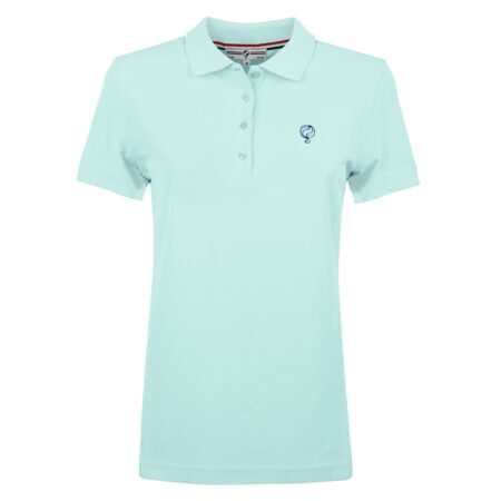 Dames Polo Square | Lichtblauw