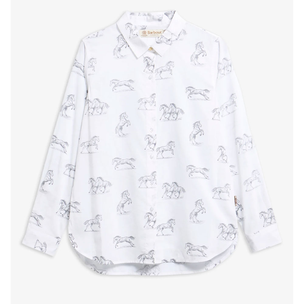 Damesblouse Safari Multi Horse | Barbour