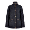 Damesjas Quilt Locton Navy | Dubarry