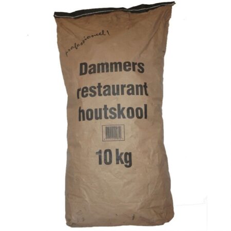 Dammers Houtskool - 10kg - Restaurant kwaliteit - 8 uur brandtijd | DAMMERS